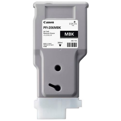Картридж Canon PFI-206MBK, черный матовый / 5302B001