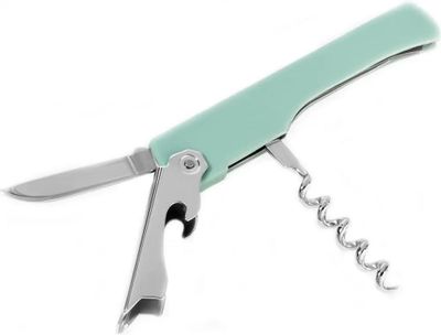 Обзор товара штопор для бутылок FACKELMANN Urban 681199, зеленый ...