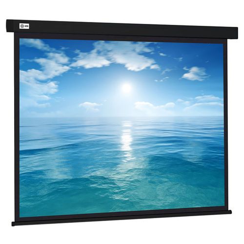 Экран Cactus Wallscreen CS-PSW-104X186-BK, 186х104.6 см, 16:9, настенно-потолочный черный