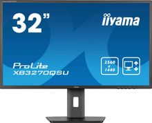 Изображение товара 31.5 дюймовый монитор Iiyama ProLite XB3270QSU-B1 2560x1440 IPS 100Гц HDMI DP для офиса