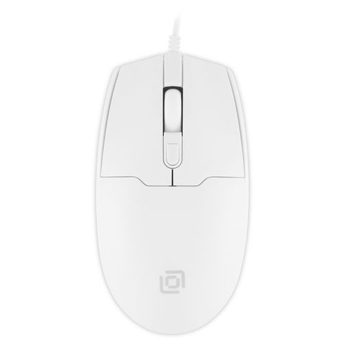 Мышь проводная Oklick 147M, оптическая, USB, 2000dpi, белый [1868746]