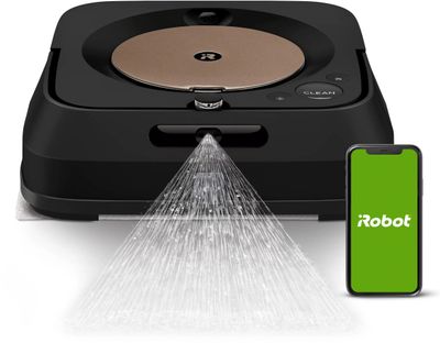 Робот-пылесос iRobot Braava Jet M6, 50Вт, черный/черный [m613240
