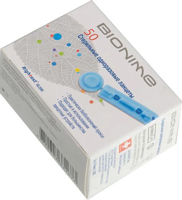 Характеристики Ланцеты для глюкометра Bionime GL300 (упак.:50шт ...