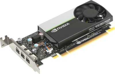 Видеокарта PNY NVIDIA T400 T400-4GB 4ГБ GDDR6, Low Profile, Bulk ...