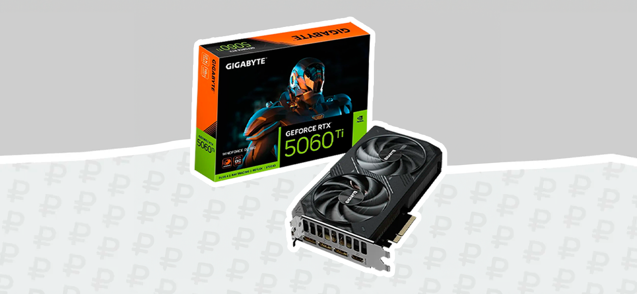 Gigabyte NVIDIA GeForce RTX 5060 Ti на 16 Гб за 31 000 рублей только в Ситилинке. UPD: Акция завершена