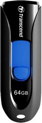 Флешка USB Transcend Jetflash 790 64ГБ, USB3.0, черный