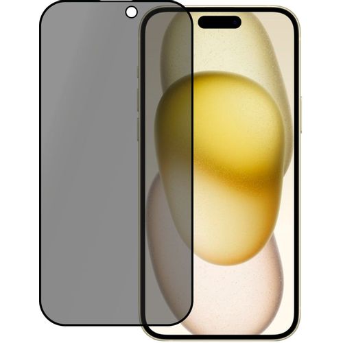 Защитное стекло для экрана PERO PGFGP-I15PL для Apple iPhone 15 Plus конфиденциальная, 1 шт, прозрачный