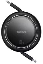 Изображение товара Кабель BASEUS P10364500111-00,  USB Type-C (m) -  USB Type-C (m),  1м,  плоский,  черный