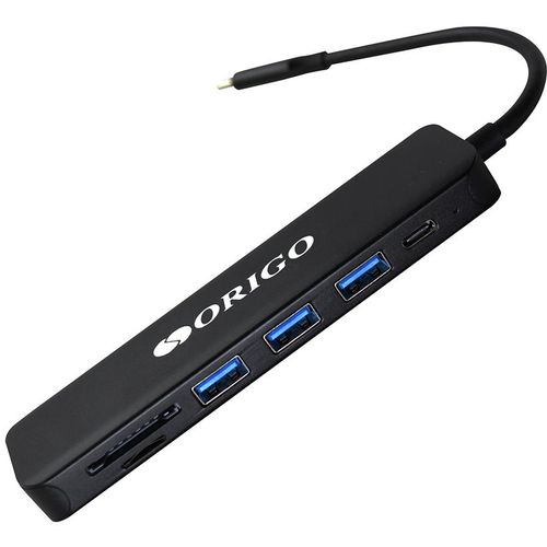 Хаб (разветвитель) ORIGO OU3340PD, черный [ou3340pd/b1]