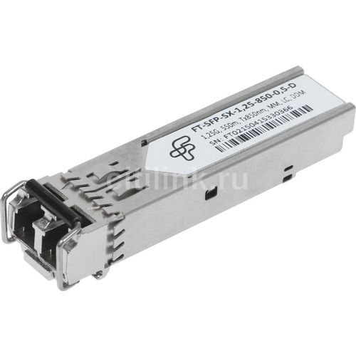 Трансивер FUTURE TECHNOLOGIES FT-SFP-SX-1,25-850-0,5-D, оптич., SFP, 1.25 Гбит/с, Тх: 850нм, до 0.5км — цена и наличие Трансивер FUTURE TECHNOLOGIES FT-SFP-SX-1,25-850-0,5-D, оптич., SFP, 1.25 Гбит/с, Тх: 850нм, до 0.5км