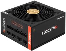 Изображение товара Блок питания CHIEFTEC Silicon SLC-650C,  650Вт,  140мм,  черный, retail(мех.повреждения)