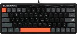 Клавиатура Defender Black Raven GK-417, проводная, механическая, черный
