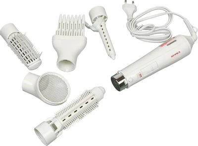Фен-щетка Supra PHS-2050N, белый – купить в Ситилинк | 903685