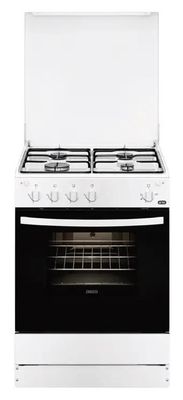 Газовая плита Zanussi ZCG961011W, газовая духовка, белый – купить в ...