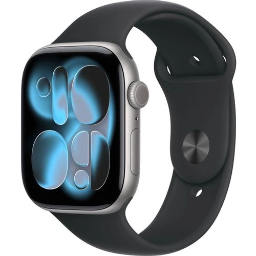 Смарт-часы Apple Watch Series 11 A3333, 46мм, черный/серый космос