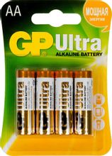 Изображение товара Батарейки GP Ultra Alkaline 15AU LR6 4 шт. щелочные AA для бытовых приборов