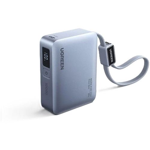 Внешний аккумулятор (Power Bank) UGREEN PB584, 10000мAч, голубой [75173b]