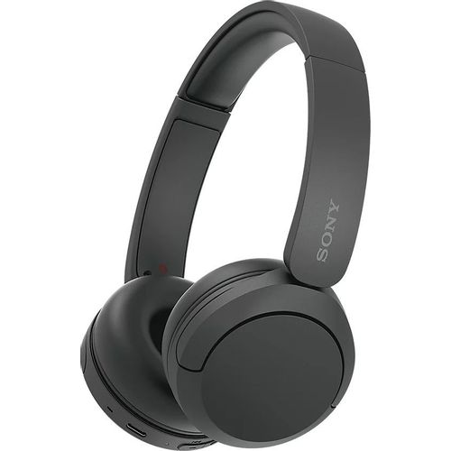 Наушники Sony WH-CH520, Bluetooth, накладные, черный [wh-ch520/b]