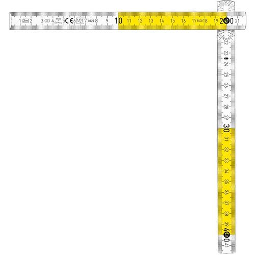 Линейка измерительная Kraftool 34729, 240см, из дерева