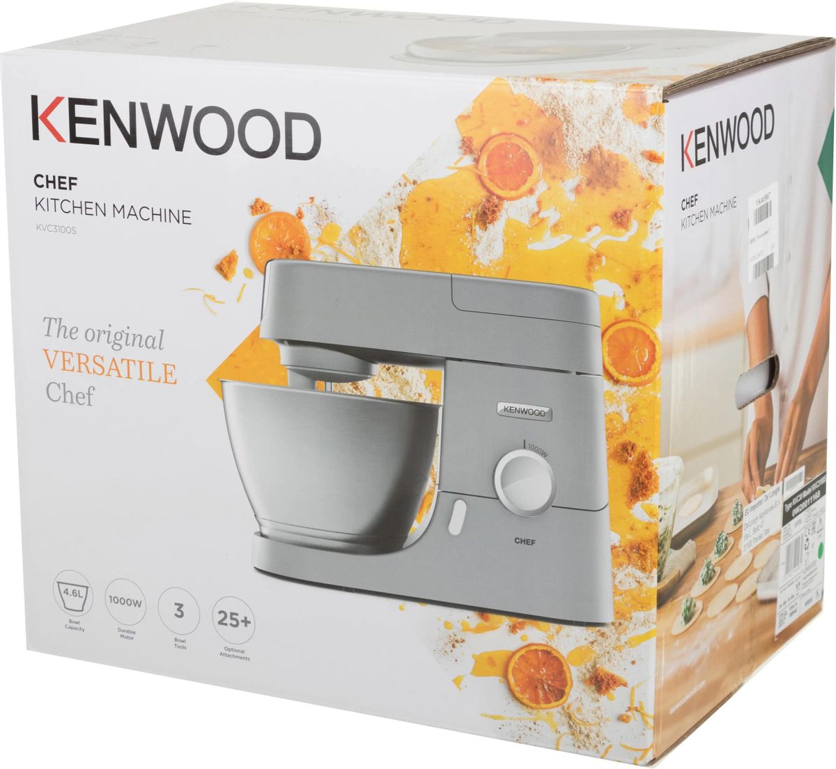 Кухонная машина Kenwood Chef KVC3100S, серебристый – купить в Ситилинк |  1691137