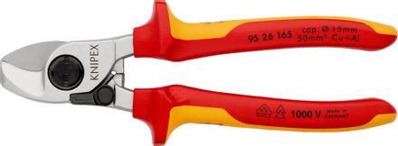 Кабелерез KNIPEX KN-9526165SB, 165мм