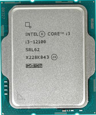 Процессор Intel Core i3 12100, LGA 1700,  OEM [cm8071504651012 srl62]