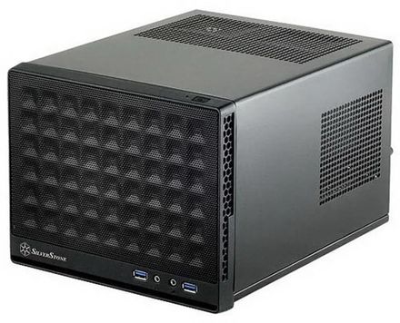 Корпус miniITX SILVERSTONE Sugo SST-SG13B, Micro-Tower, без БП,  черный [g410sg13b000020]