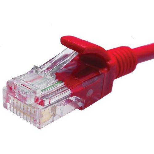 Патч-корд SUPRLAN 10-0153, вилка RJ-45, вилка RJ-45, кат.5E, LSZH, 2м, красный