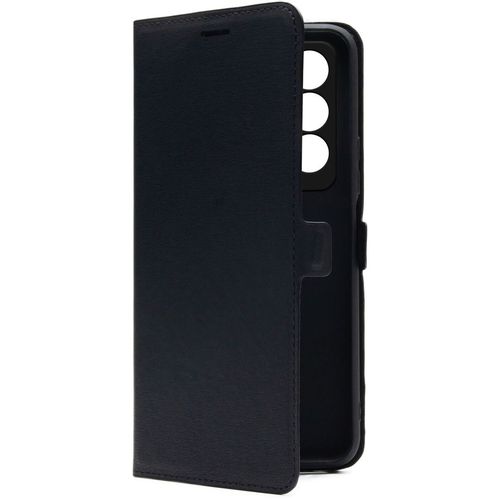 Чехол (флип-кейс) BORASCO Book Case, для Tecno Camon 18/18P, черный [40961]
