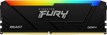 Изображение товара Оперативная память Kingston Fury Beast DDR4 8ГБ 3600МГц RGB радиатор