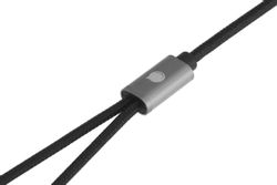 Кабель аудио UGREEN AV141, Jack 3.5 (m) - 2xJack 3.5 (f), 0.2м