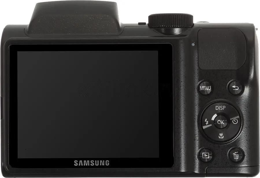 Характеристики Цифровой компактный фотоаппарат Samsung WB100, черный  (733189) смотреть в СИТИЛИНК