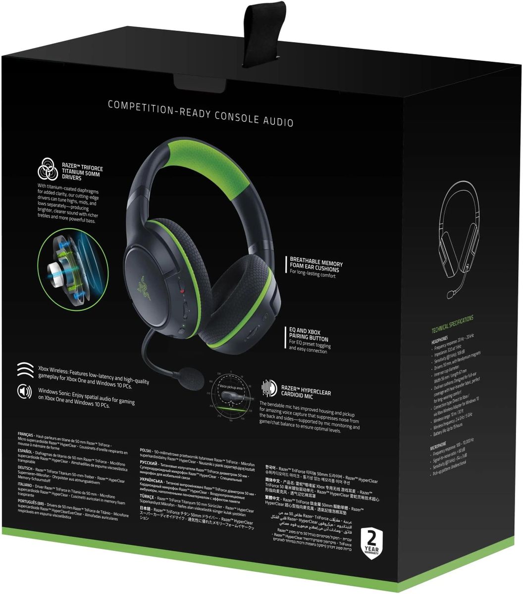 Razer headset xbox one 2025