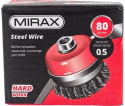 Щетка чашечная MIRAX 35144-080, 80мм, универсальный