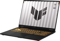 Ноутбук игровой ASUS TUF Gaming F16 FX608JM-RV048, 16", IPS, Intel Core i5 13450HX, 10-ядерный, 16ГБ DDR5, 512ГБ SSD, NVIDIA GeForce RTX 5060 для ноутбуков - 8 ГБ, серый