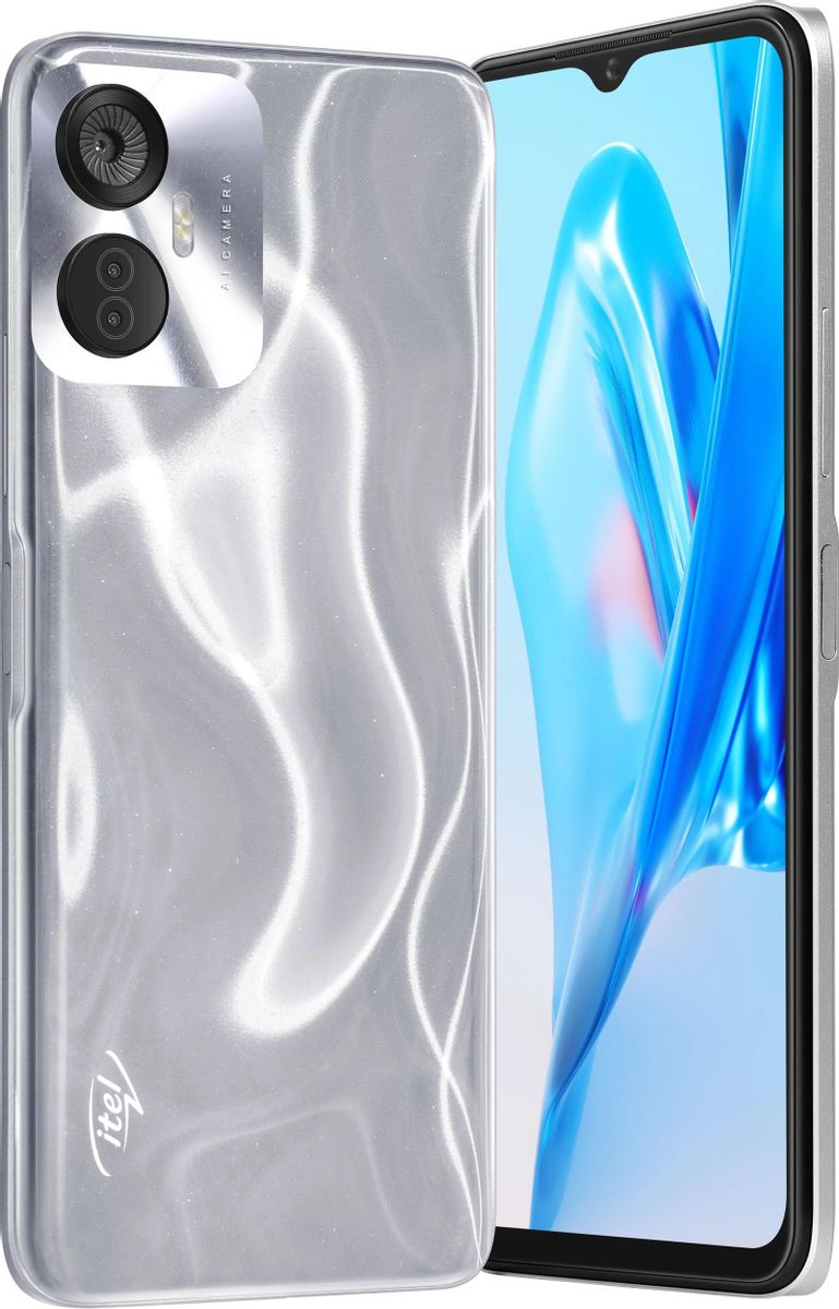 Характеристики Смартфон ITEL Vision 5 Plus 4/128Gb, серебристый (1913448)  смотреть в СИТИЛИНК