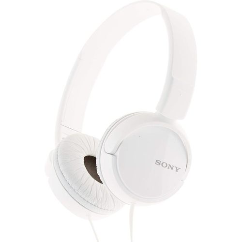 Наушники Sony MDR-ZX110, 3.5 мм, накладные, белый [mdr-zx110/wze]