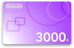 Изображение товара Пополнение игровой валюты Nintendo 3000 JPY Japan, регион: Япония Изображение товара Пополнение игровой валюты Nintendo 3000 JPY Japan, регион: Япония