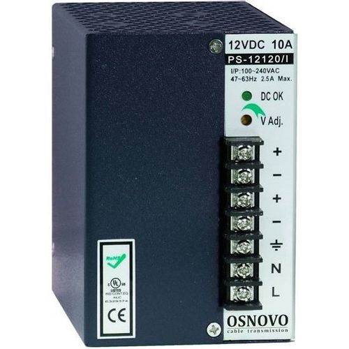 Блок питания AC/DC Osnovo PS-12120/I — цена и наличие Блок питания AC/DC Osnovo PS-12120/I