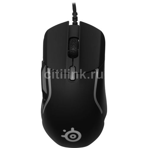 Мышь проводная SteelSeries Rival 5, игровая, оптическая, USB, 18000dpi, черный [62551]