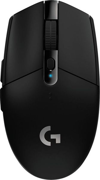 Мышь Logitech G305 Lightspeed, игровая, оптическая, беспроводная, USB, черный [910-005283]