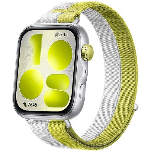 Смарт-часы Huawei Watch Fit 5 Niki-B19W, 1.82", белый/желтый/серебристый