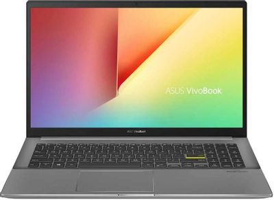 Ноутбук ASUS VivoBook S533JQ-BQ099 90NB0SN3-M01820, 15.6", Intel Core i7 1065G7 1.3ГГц, 4-ядерный, 16ГБ DDR4, 512ГБ SSD,  NVIDIA GeForce  MX350 - 2 ГБ, без операционной системы, черный