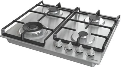 Газовая варочная панель Gorenje GW641EX, 4 конфорки, нержавеющая сталь ...