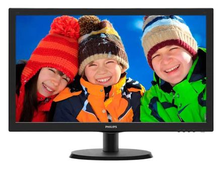 21.5" Монитор Philips 223V5LSB (10/62), 1920x1080, TN+film, черный