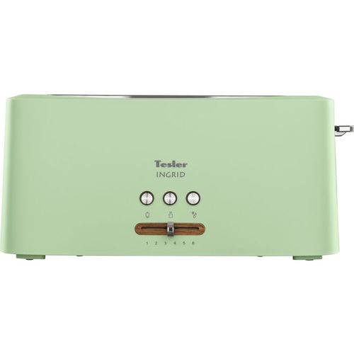 Тостер TESLER TT-140, зеленый [tt-140 green]