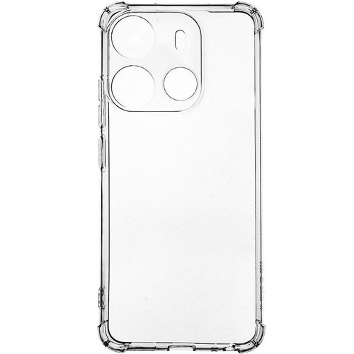 Чехол (клип-кейс) PERO CC02, для Tecno Spark Go 2023, противоударный, прозрачный [cc02-0118-tr]