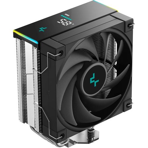 Устройство охлаждения (кулер) DeepCool AK400 Digital SE, LCD, 4-pin, ARGB, 120мм, черный, retail [r-ak400-bkadmn-gjd]