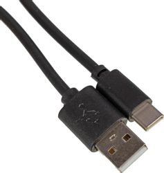 Кабель USB Type-C (m) - USB (m), 1м, черный