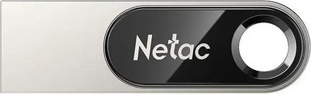 Флешка USB NETAC U278 64ГБ, USB3.0, серебристый и черный [nt03u278n-064g-30pn]